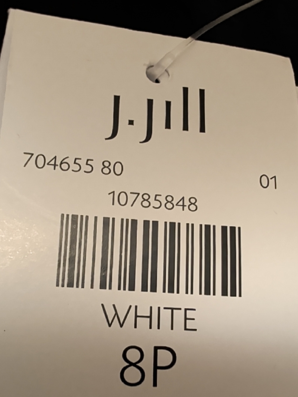 NWT J Jill Women’s White Linen Maxi Dress 100% Linen shell Cotton lining - Picture 5 of 5